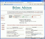 Belarc Advisor screenshot